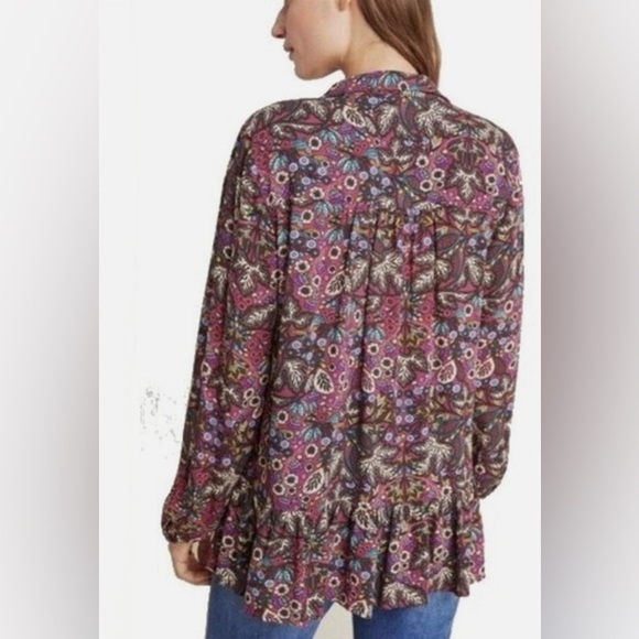 NWT Maeve‎ X Anthropologie Janie Peasant Blouse - Picture 3 of 12